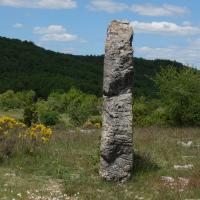 Blandas (30)_Causse de Blandas_Menhir du Planas