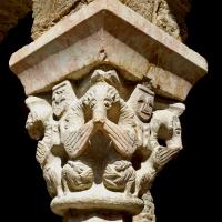 Casteil_Abbaye Saint-Martin du Canigou Xe_Cloître