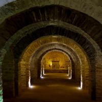 Casteil_Abbaye Saint-Martin du Canigou Xe_Crypte en sous-sol