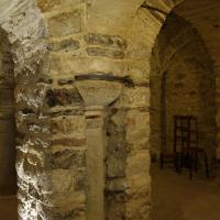 Casteil_Abbaye Saint-Martin du Canigou Xe_Crypte en sous-sol