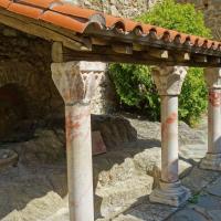 Casteil_Abbaye Saint-Martin du Canigou_Tombe de la comtesse Elisabeth, 2eme epouse du comte Guifred de Conflent