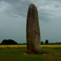 Dol-de-Bretagne (Ille et Vilaine)_Menhir du Champ Dolent