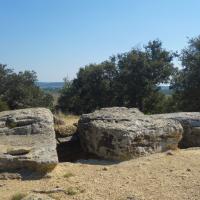 Le Pouget (34)_Dolmen de Gallardet