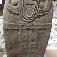 Murat-sur-Vèbre (81)_Centre d'interprétation des mégalithes_Statue-menhir de Granisse