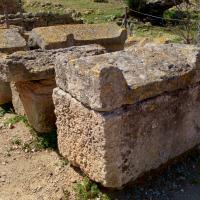Ruines gréco-romaines d'Empùries_Neapolis (nouvelle ville grecque)_Sarcophages