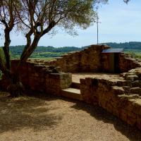 Ruines ibériques d'Ullastret_Château carolingien