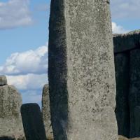 Amesbury_Stonehenge_Pierre avec tenon (la plus haute pierre de stonehenge)