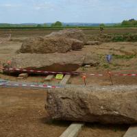Wéris (Durbuy, province du Luxembourg)_Chantier de fouilles