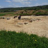 Wéris (Durbuy, province du Luxembourg)_Chantier de fouilles
