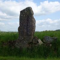Wéris (Durbuy, province du Luxembourg)_Menhir Danthine